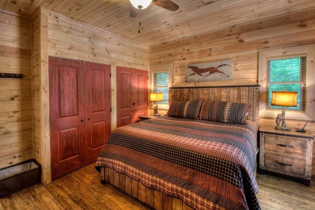 Honeymoon Getaway In Woods Near Noc And Smoky Mtn Rr Villa Bryson City Dış mekan fotoğraf