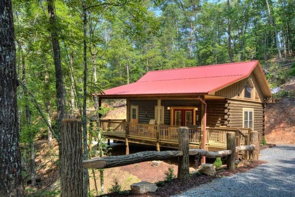 Honeymoon Getaway In Woods Near Noc And Smoky Mtn Rr Villa Bryson City Dış mekan fotoğraf